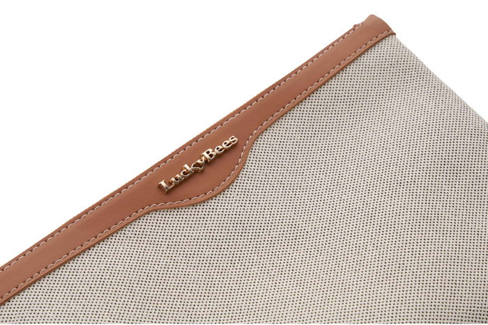 Lucky Bees Clara Bolso de Mano Tan